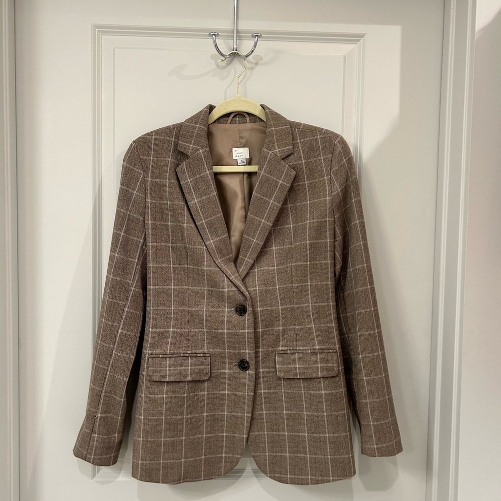 A NEW DAY Plaid Blaxer